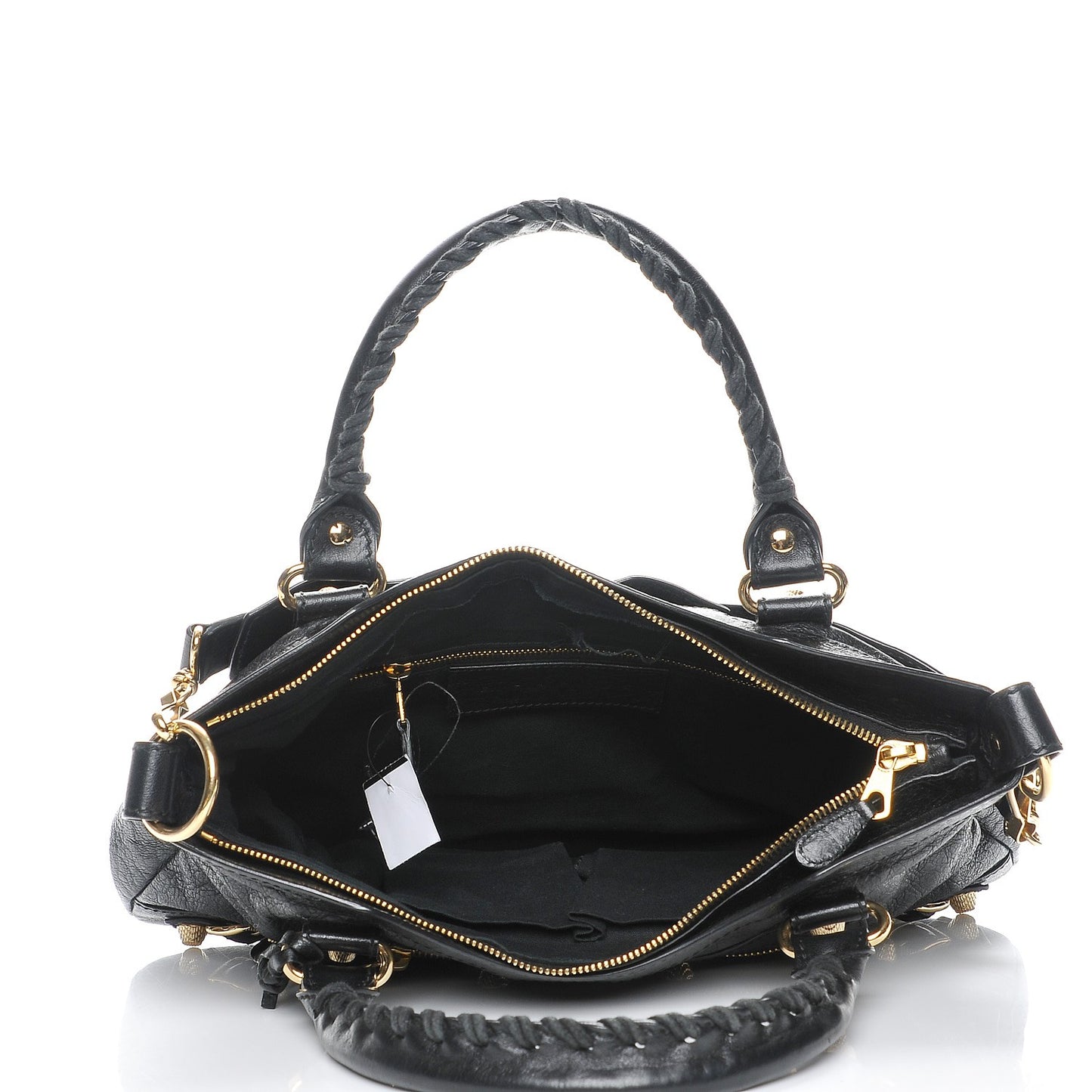 Agneau Giant 12 Gold Hardware First Black