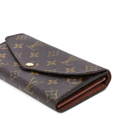 Louis Vuitton Monogram Sarah Wallet NM 10 of 13