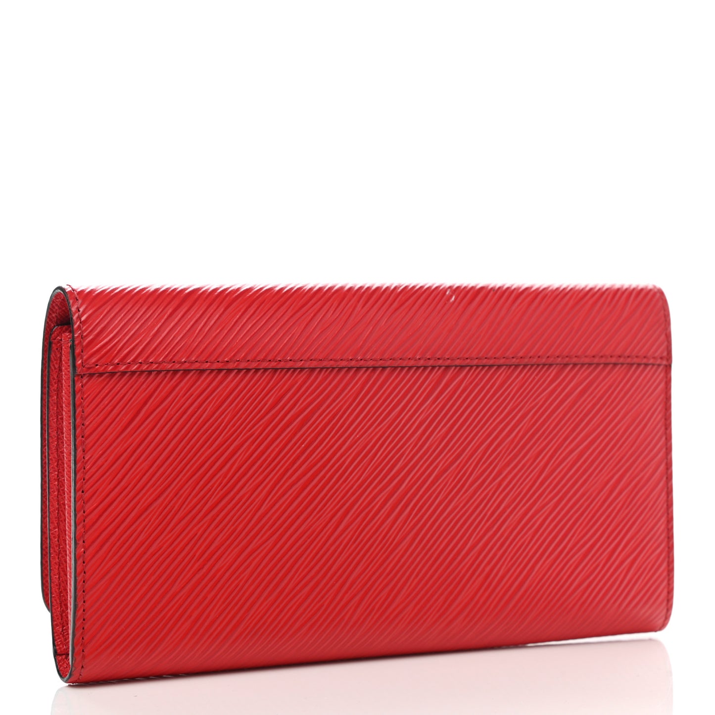 Epi Twist Wallet Coquelicot