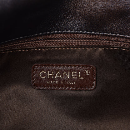 Chanel Metallic Calfskin Degrade East West Flap Bronze 6 of 10