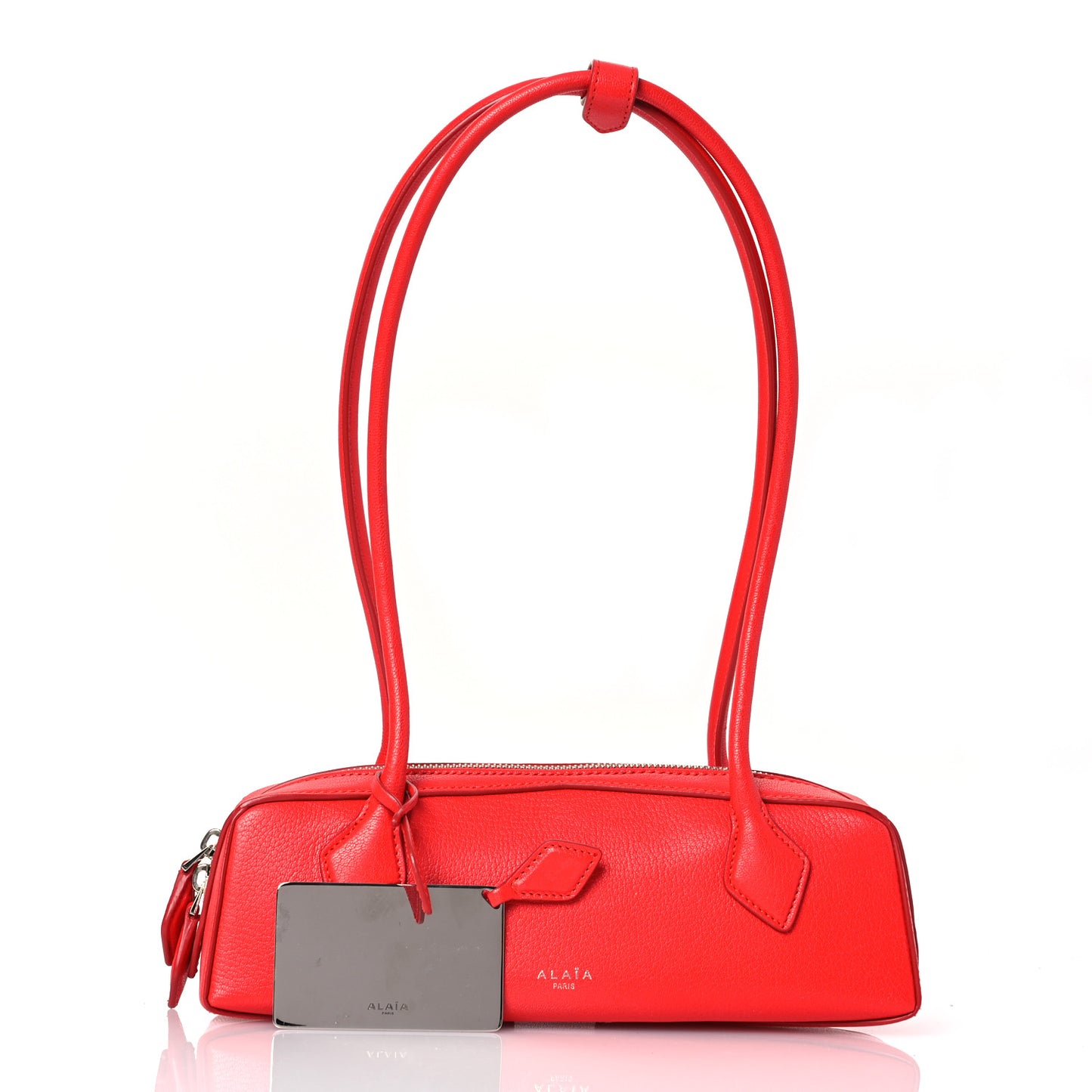 Goatskin Small Le Teckel Bag Rouge