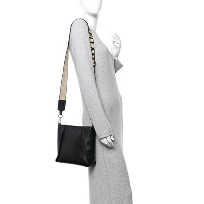 Stella McCartney Eco Alter Nappa Perforated Logo Mini Crossbody Black 2 of 9