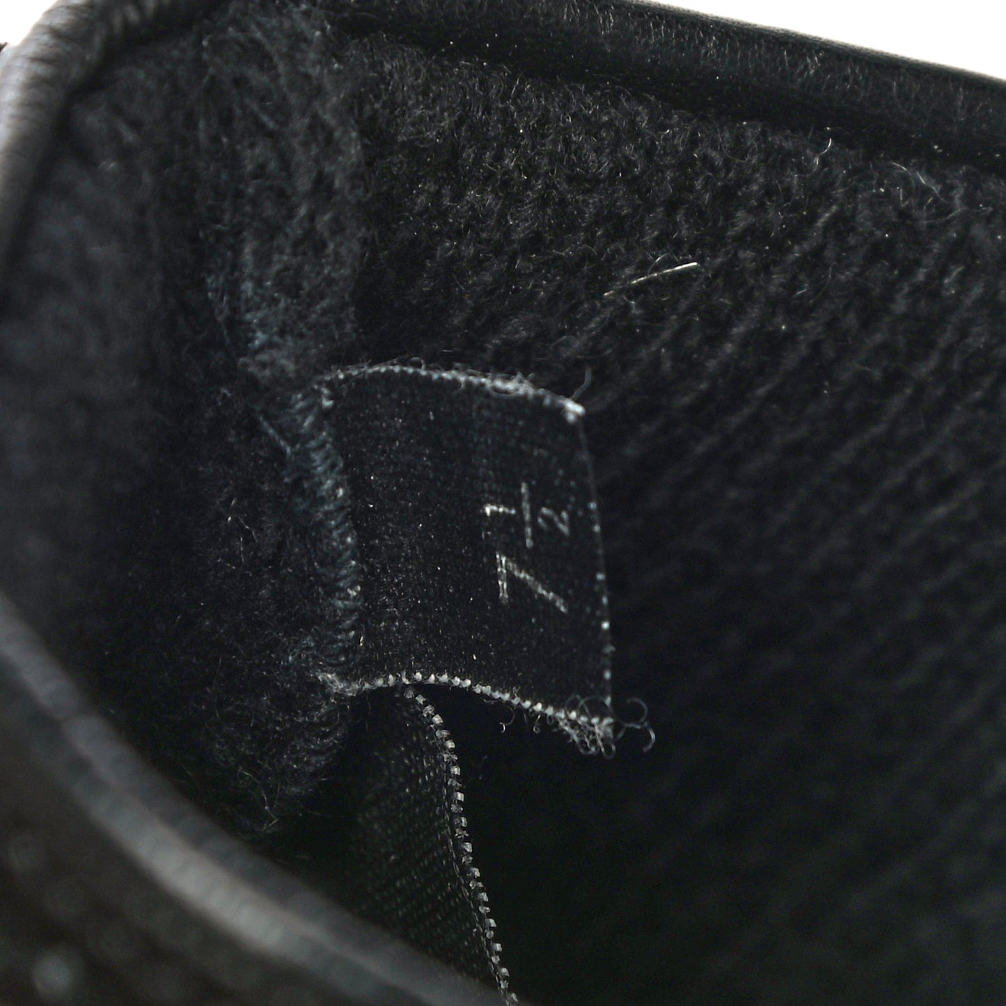 Donna Nappa Gloves 7.5 Black