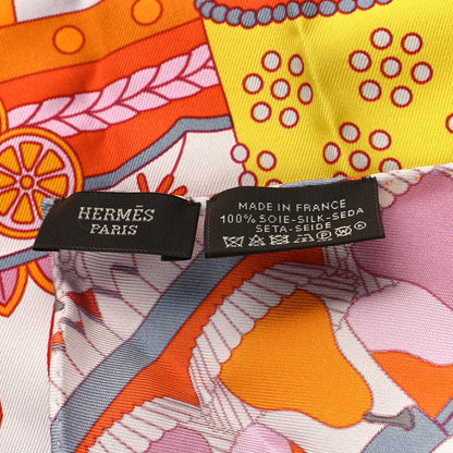 Hermes Silk Bolduc Au Carre Pocket Scarf Multicolor 2 of 3