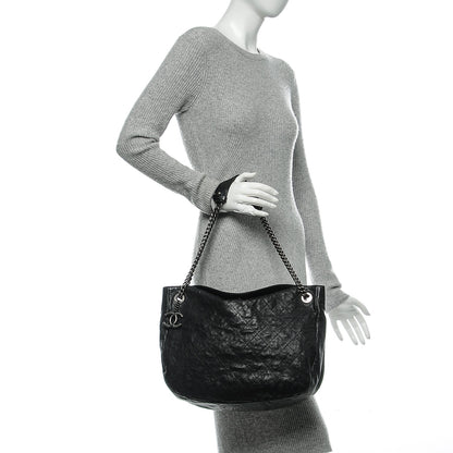 Chanel Caviar Quilted Simply CC Hobo Black 2 of 9