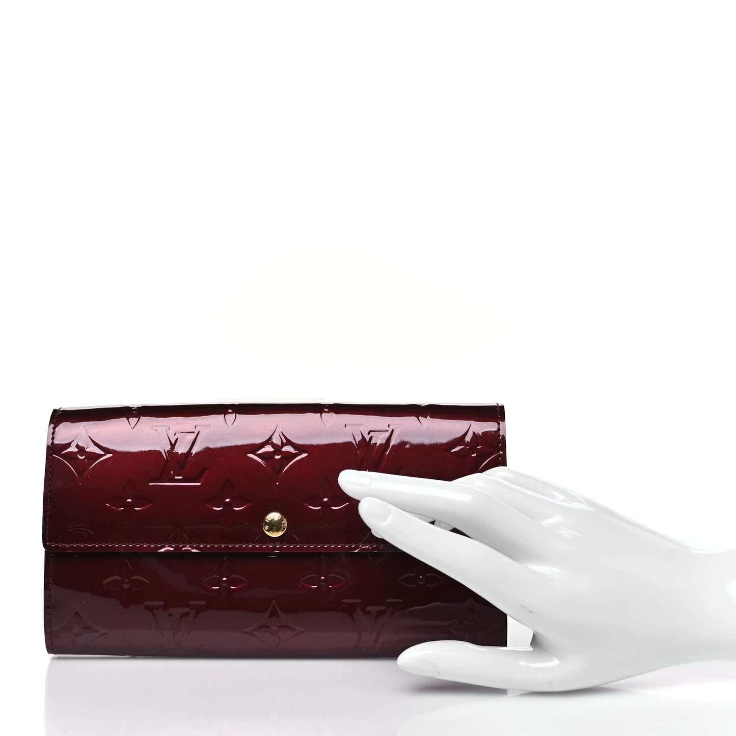 Vernis Sarah Wallet Rouge Fauviste