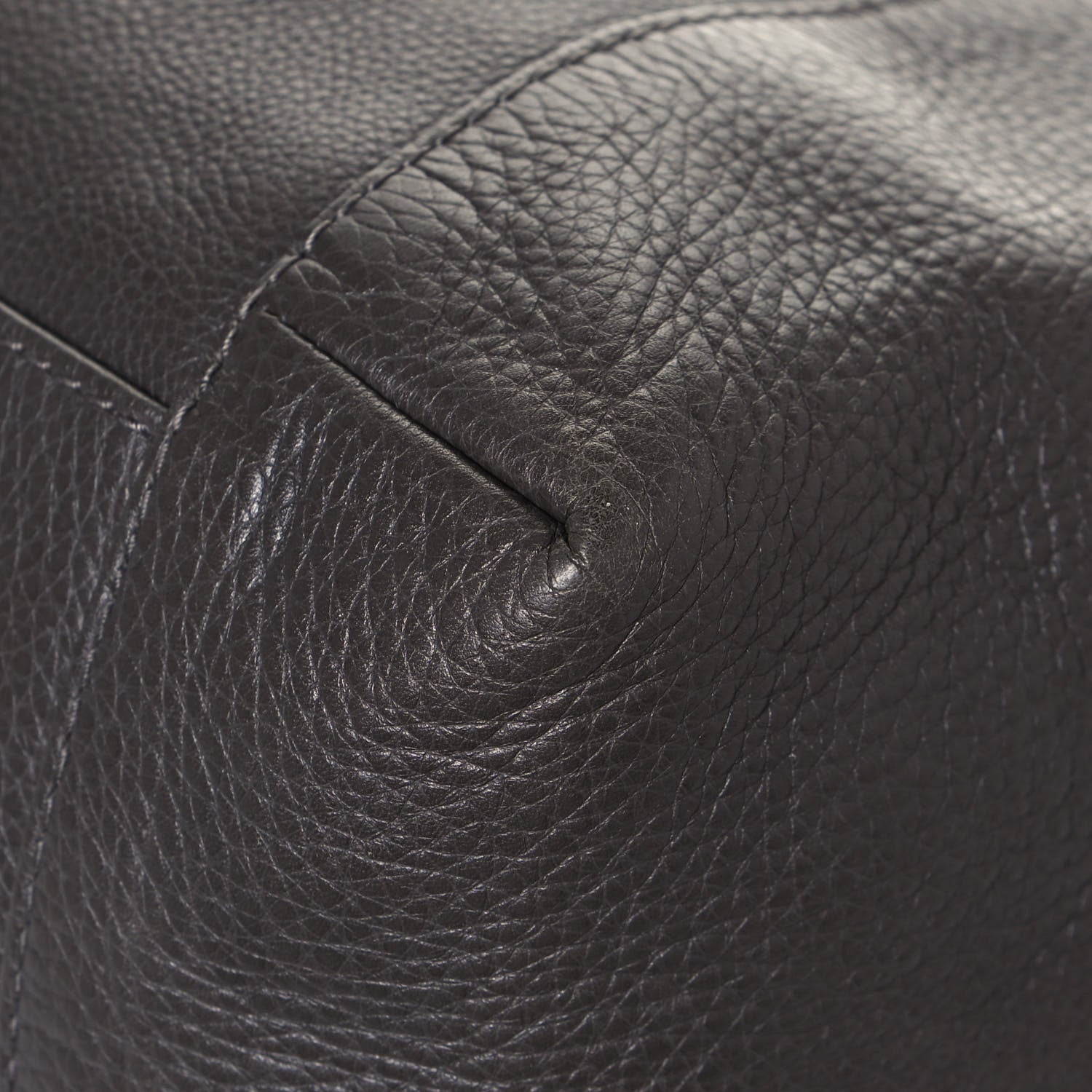 Gucci Pebbled Calfskin Medium Greenwich Shoulder Bag Grey 13 of 16