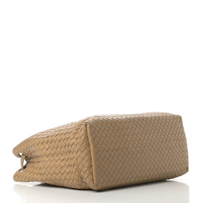 Bottega Veneta Nappa Intrecciato Garda Shoulder Bag Camel 4 of 15