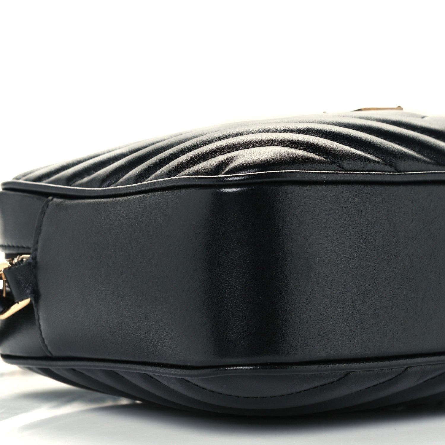 Saint Laurent Calfskin Matelasse Monogram Lou Camera Bag Black 9 of 10