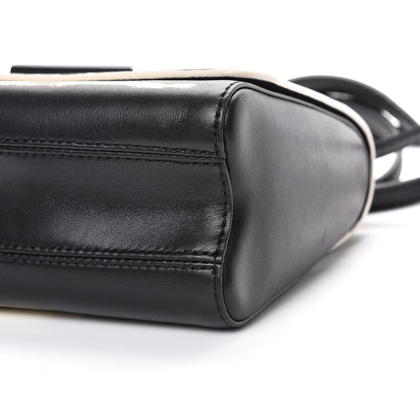 Calfskin Twist Shoulder Bag PM Light Gold