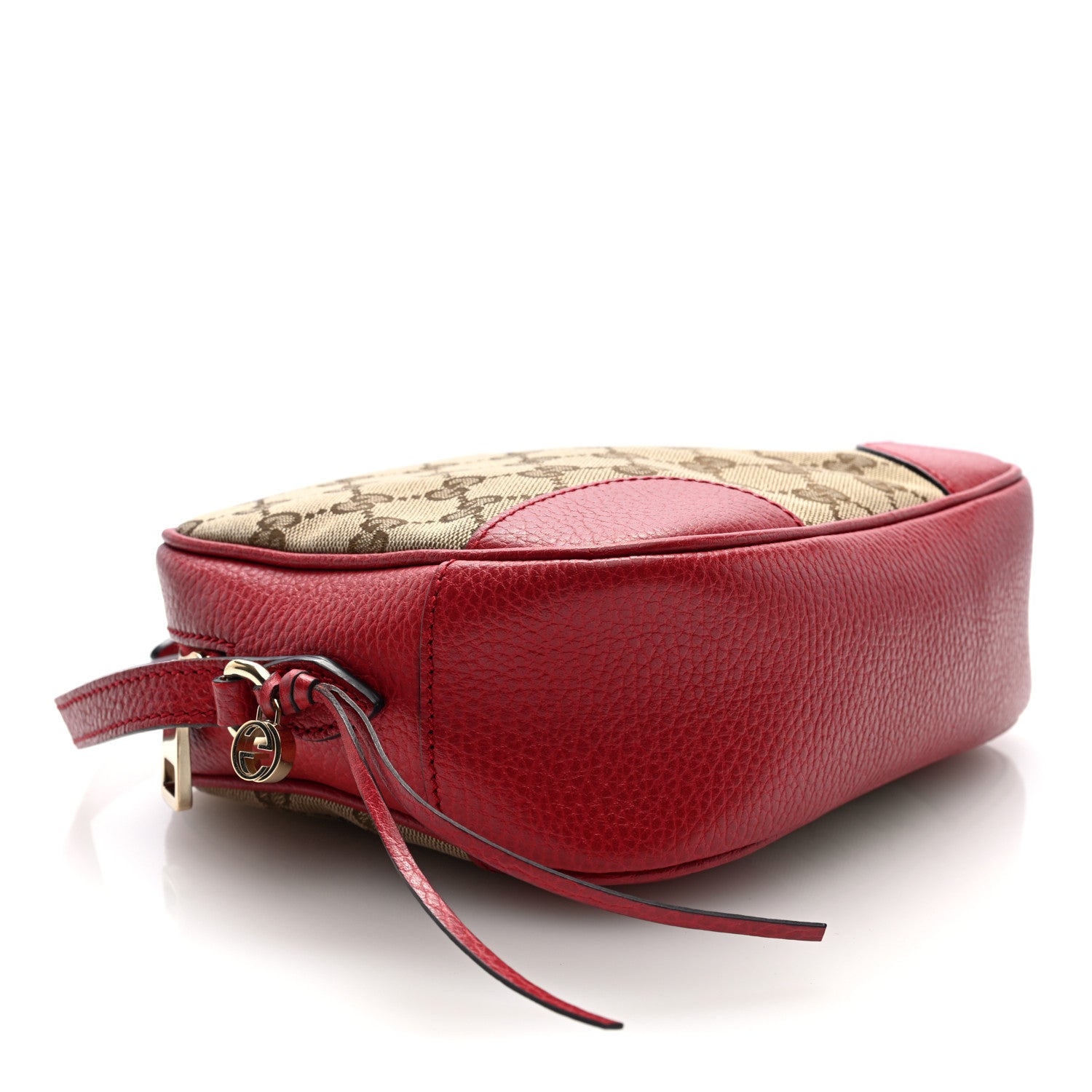 Gucci Monogram Mini Bree Messenger Bag Red 4 of 10