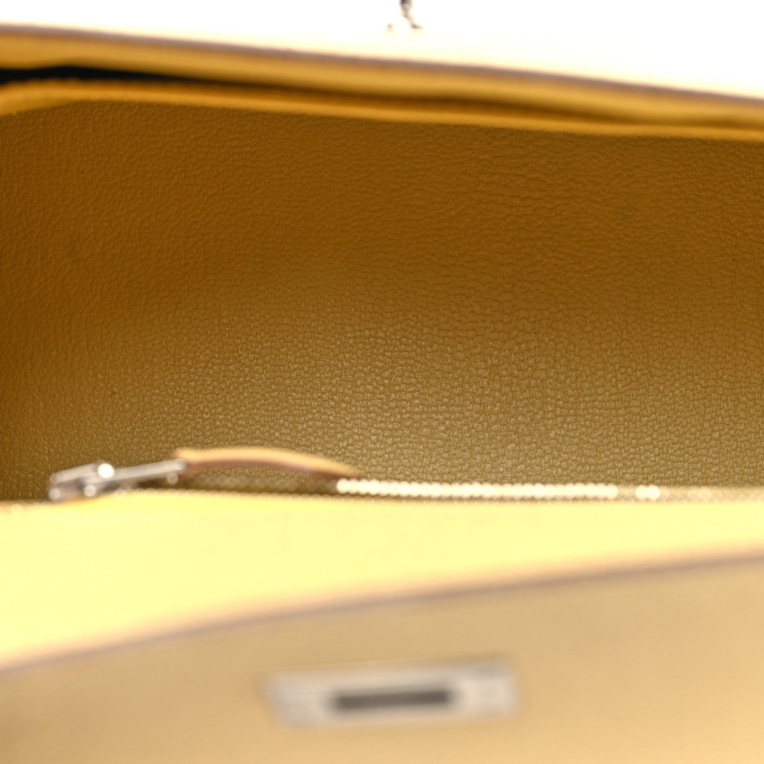 Hermes Epsom Kelly Sellier 25 Jaune Poussin 6 of 14