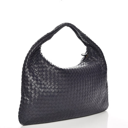 Bottega Veneta Nappa Intrecciato Large Veneta Hobo Ink 4 of 8