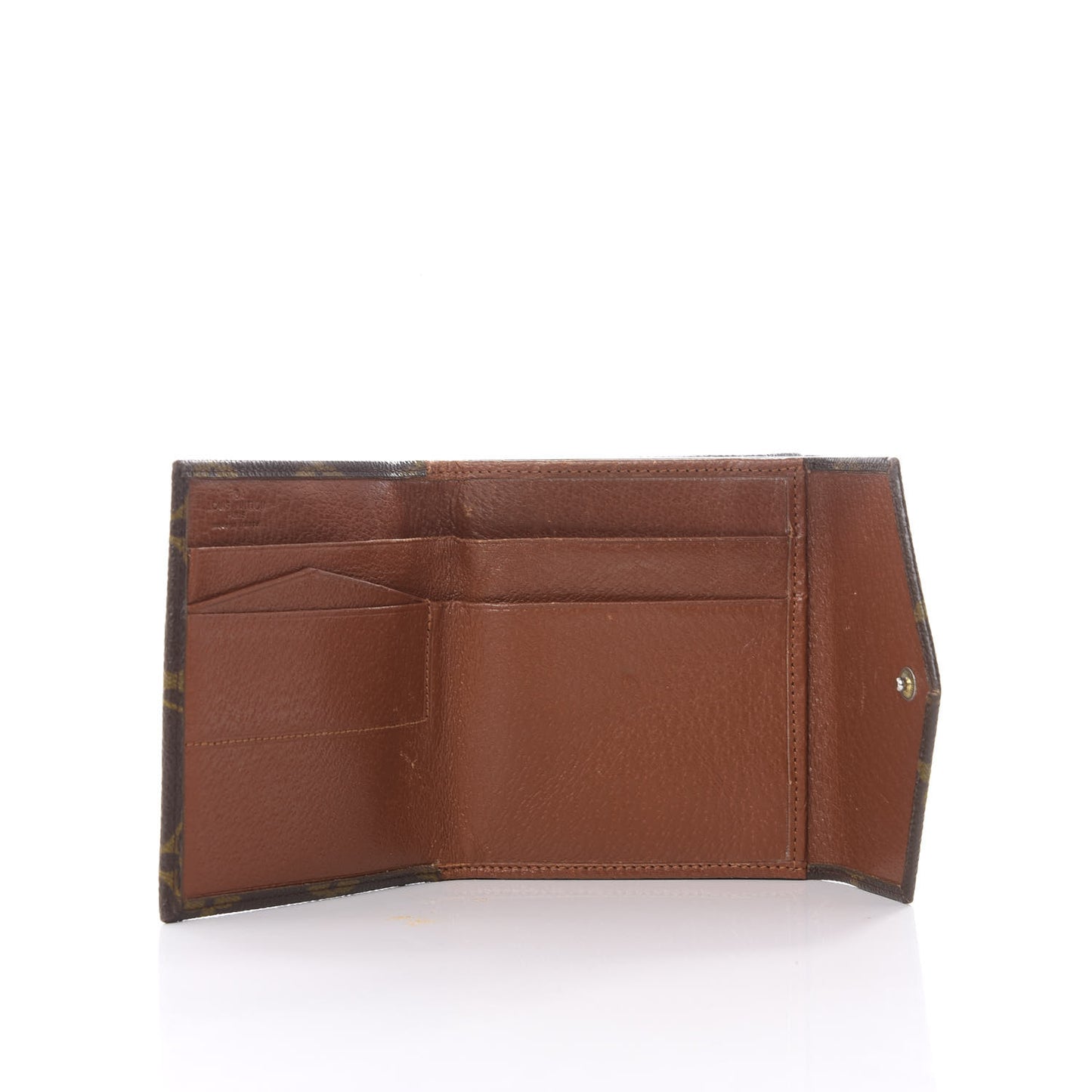 Monogram Porte-Monnaie Billets Change Bill Holder Armagnac Brown