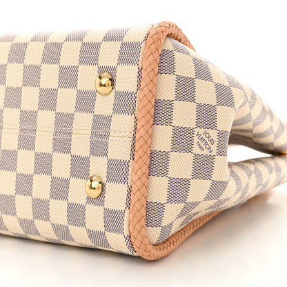 Louis Vuitton Damier Azur Propriano Rose Ballerine 10 of 11