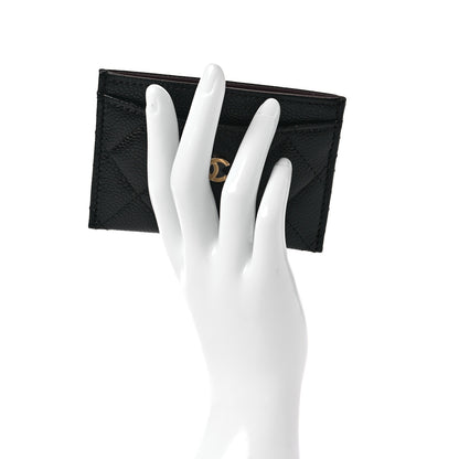 Chanel Caviar Quilted Card Holder Black 2 of 8
