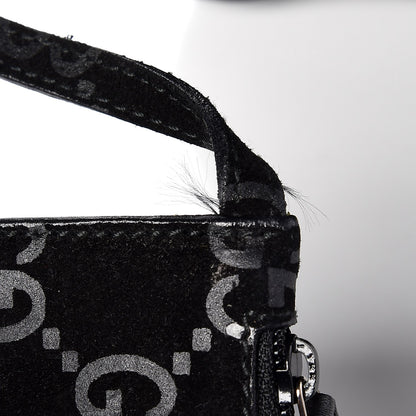 Gucci Suede Guccissima Hobo Black 10 of 11