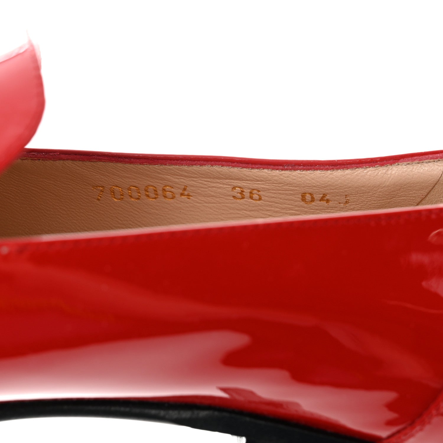 Gucci Vernice Womens Baby Horsebit Square Toe Loafers 36 Maple Red 6 of 8