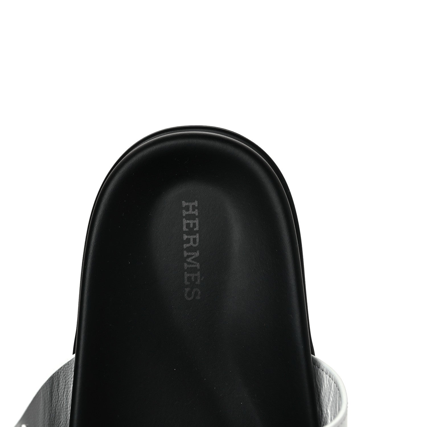 Hermes Calfskin Womens Chypre Sandals 40 White 7 of 9