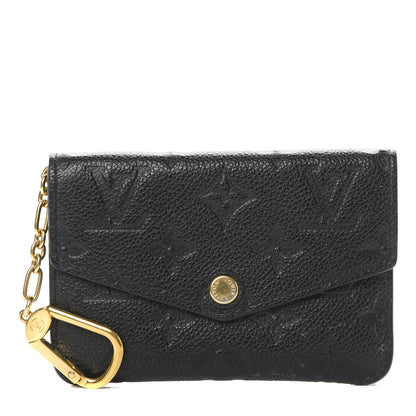 Louis Vuitton Empreinte Key Pouch Black 1 of 9
