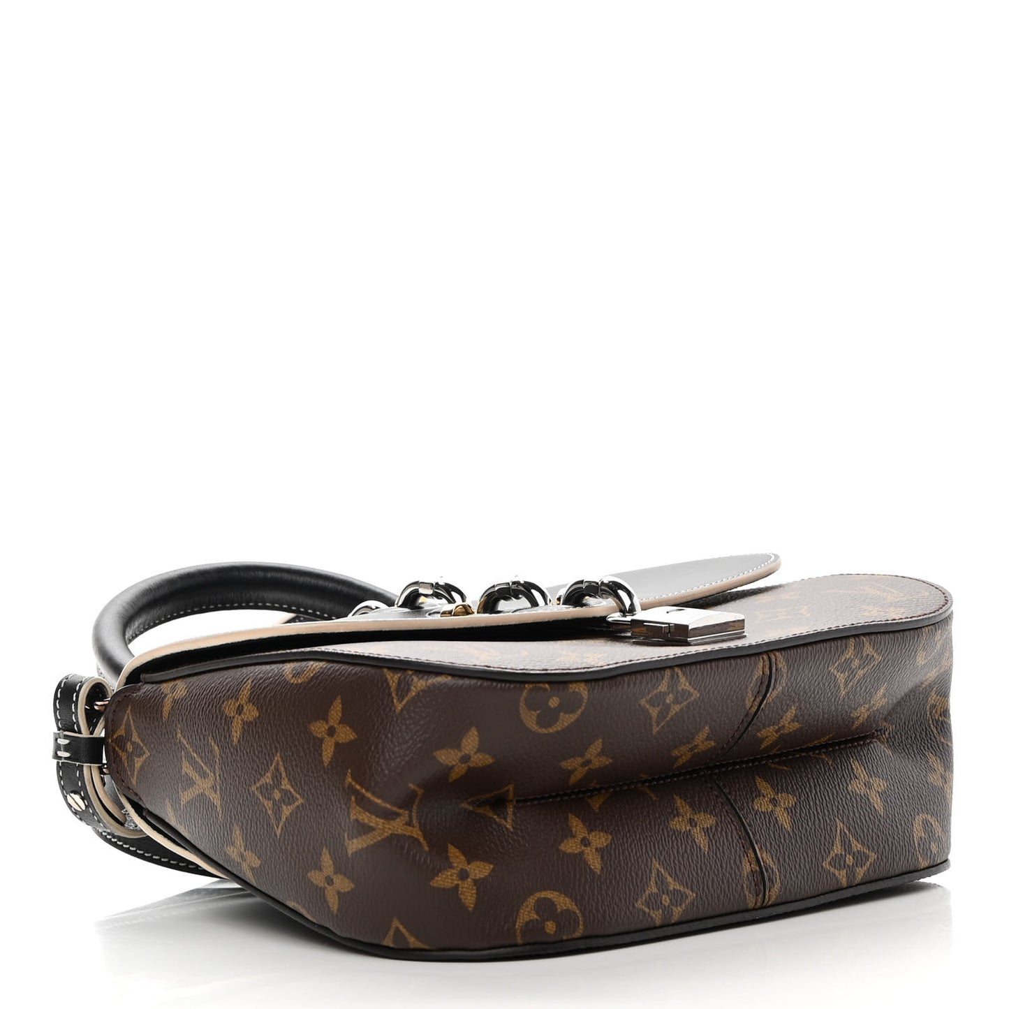 Calfskin Monogram Chain It Bag PM Black