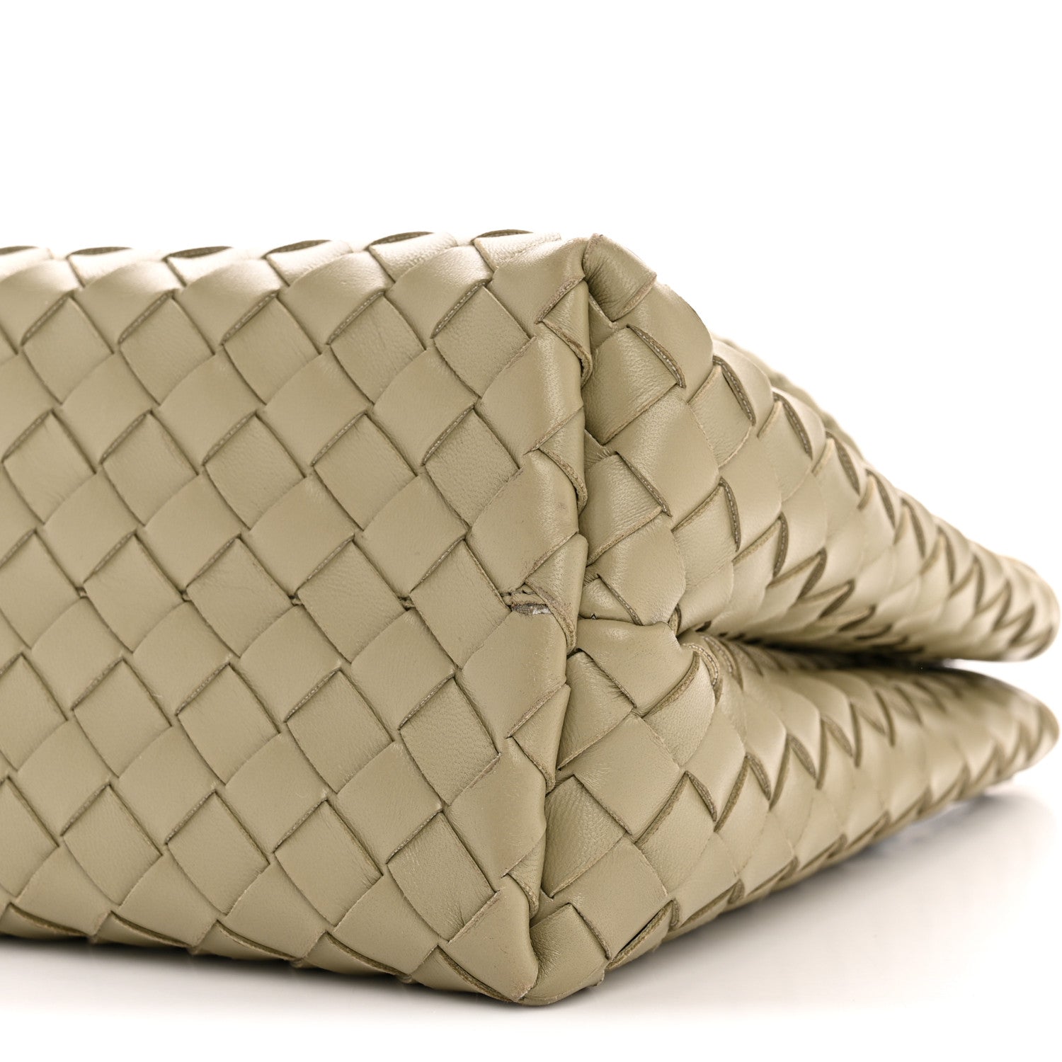 Bottega Veneta Nappa Intrecciato Medium Andiamo Shoulder Bag Travertine 9 of 12