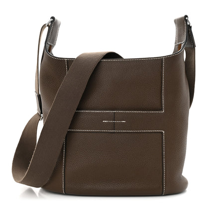 Hermes Taurillon Clemence Sac Good News PM Chocolate 1 of 10