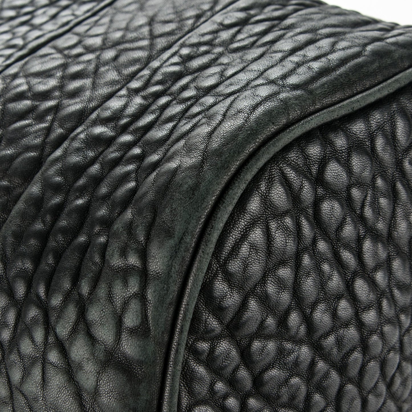 Pebbled Lambskin Rocco Black