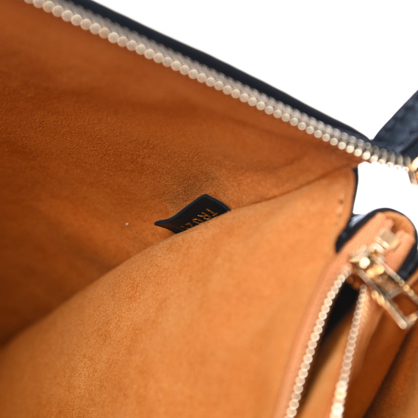 Lambskin Embossed Monogram Coussin MM Black