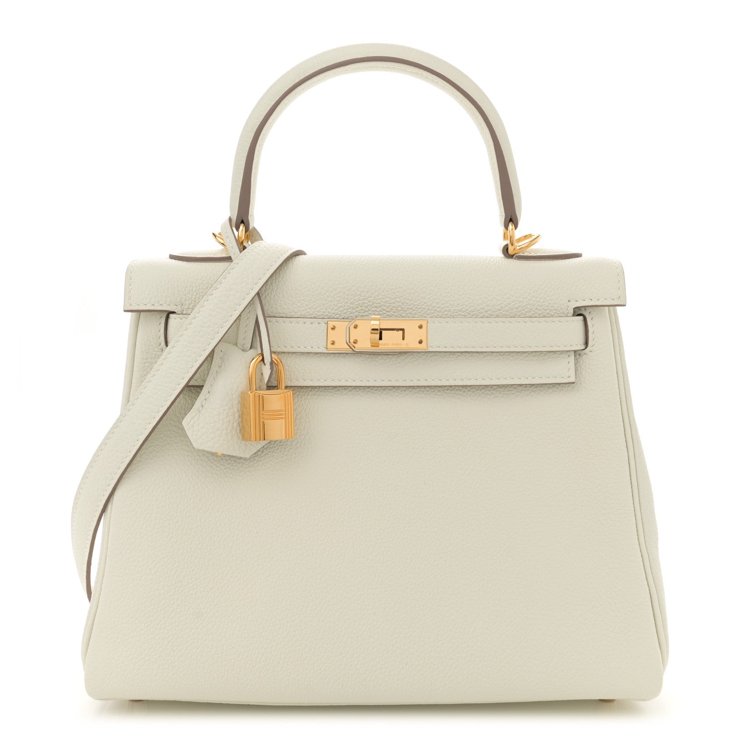 Hermes Togo Kelly Retourne 25 Mushroom 1 of 12