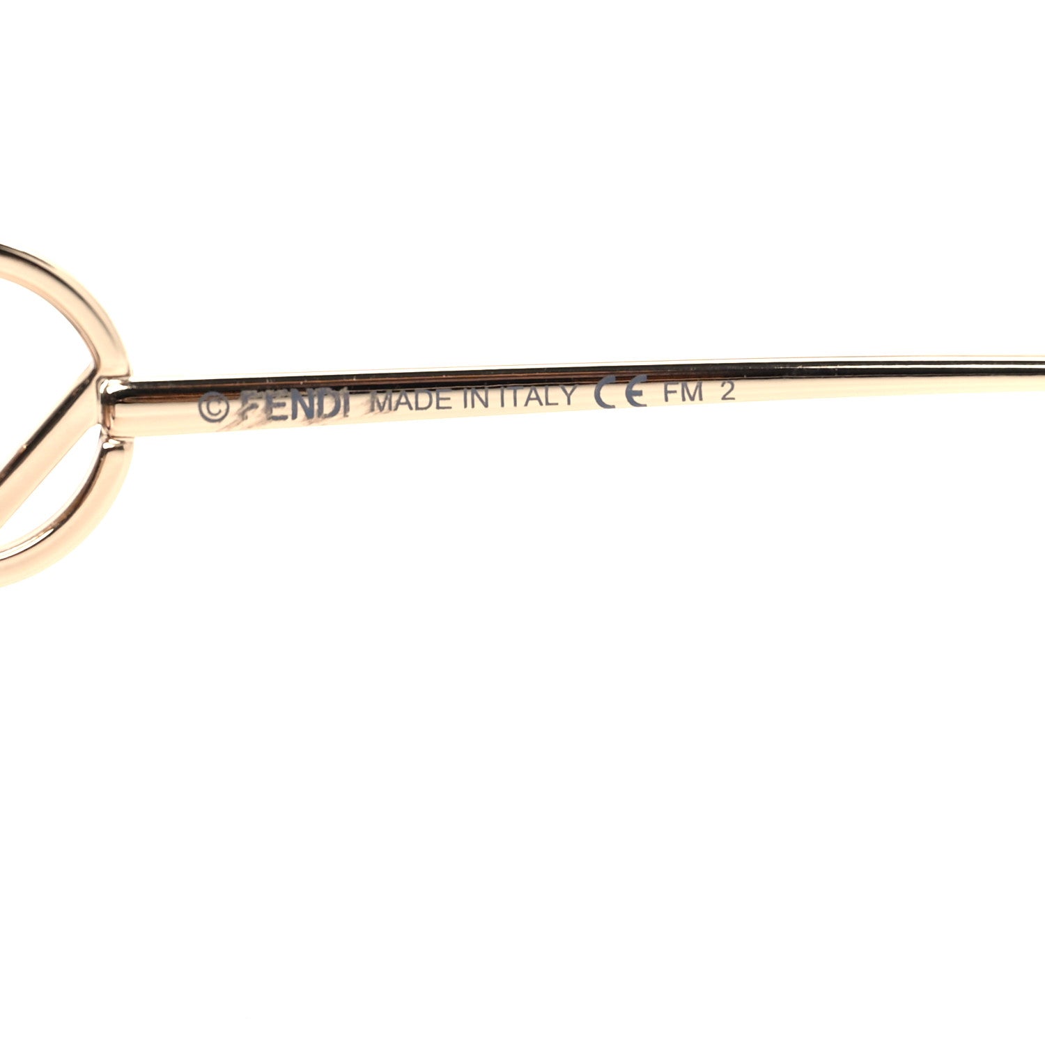 Fendi Acetate Metal F is Fendi FF Square Cat Eye Sunglasses FF 0424/F/S Havana 5 of 7