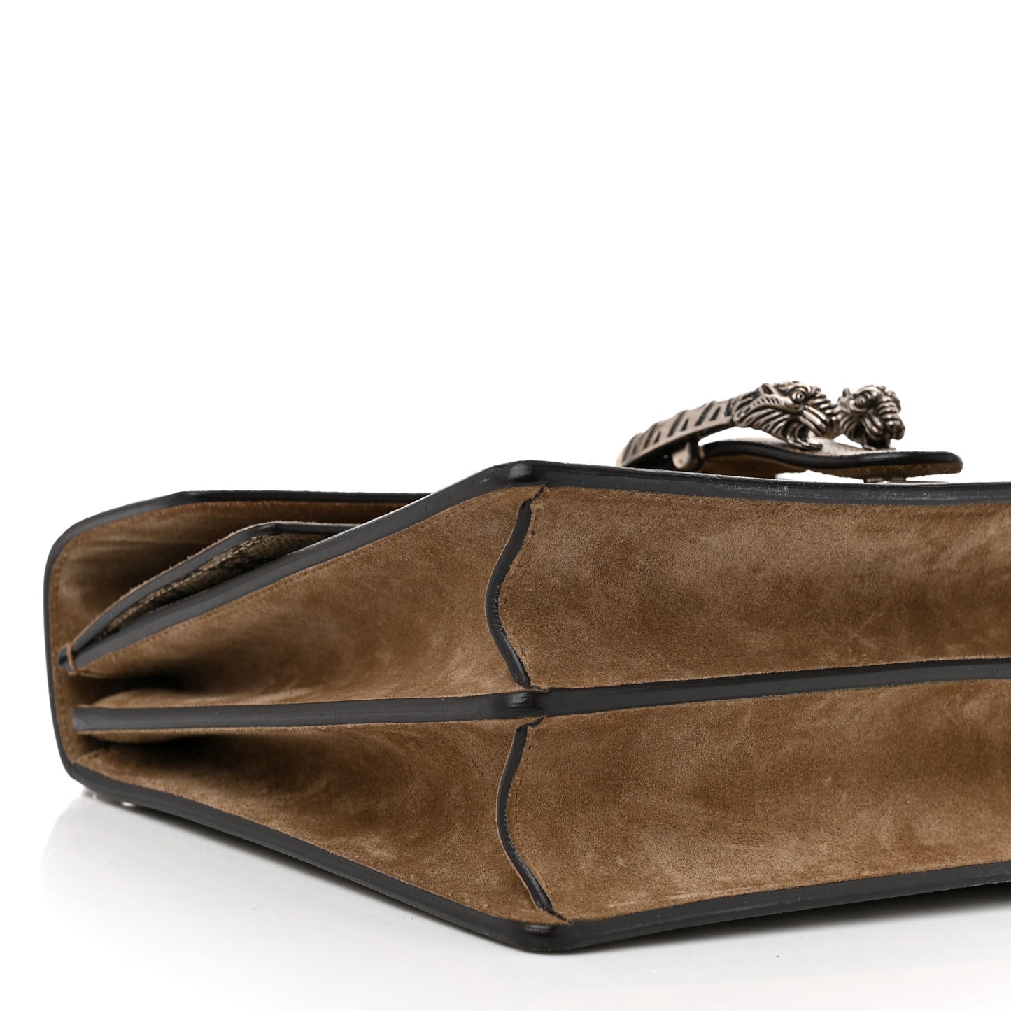 GG Supreme Monogram Medium Dionysus Shoulder Bag Taupe