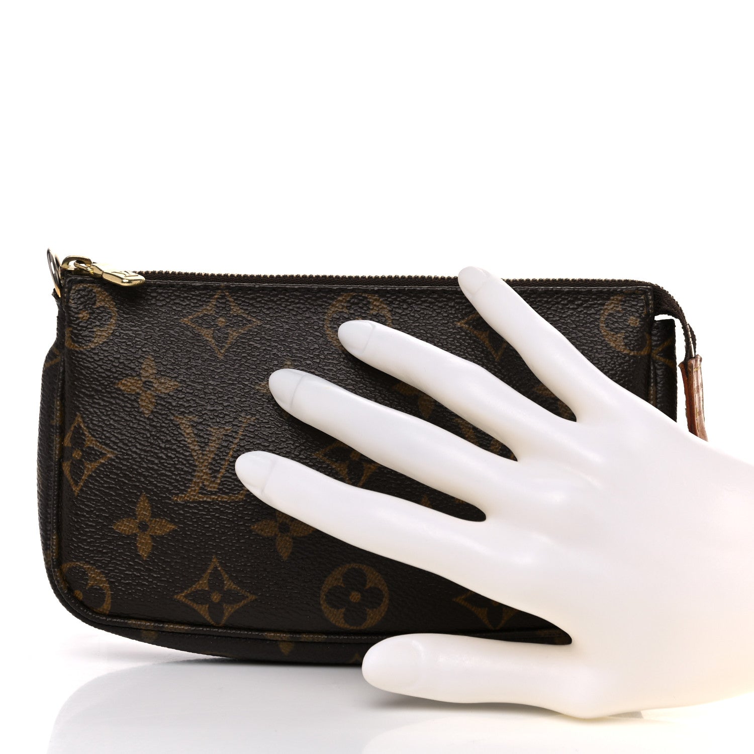Louis Vuitton Monogram Petit Bucket Pouch 2 of 14