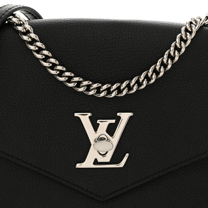 Louis Vuitton Soft Calfskin My Lockme Chain Bag BB Black 7 of 12