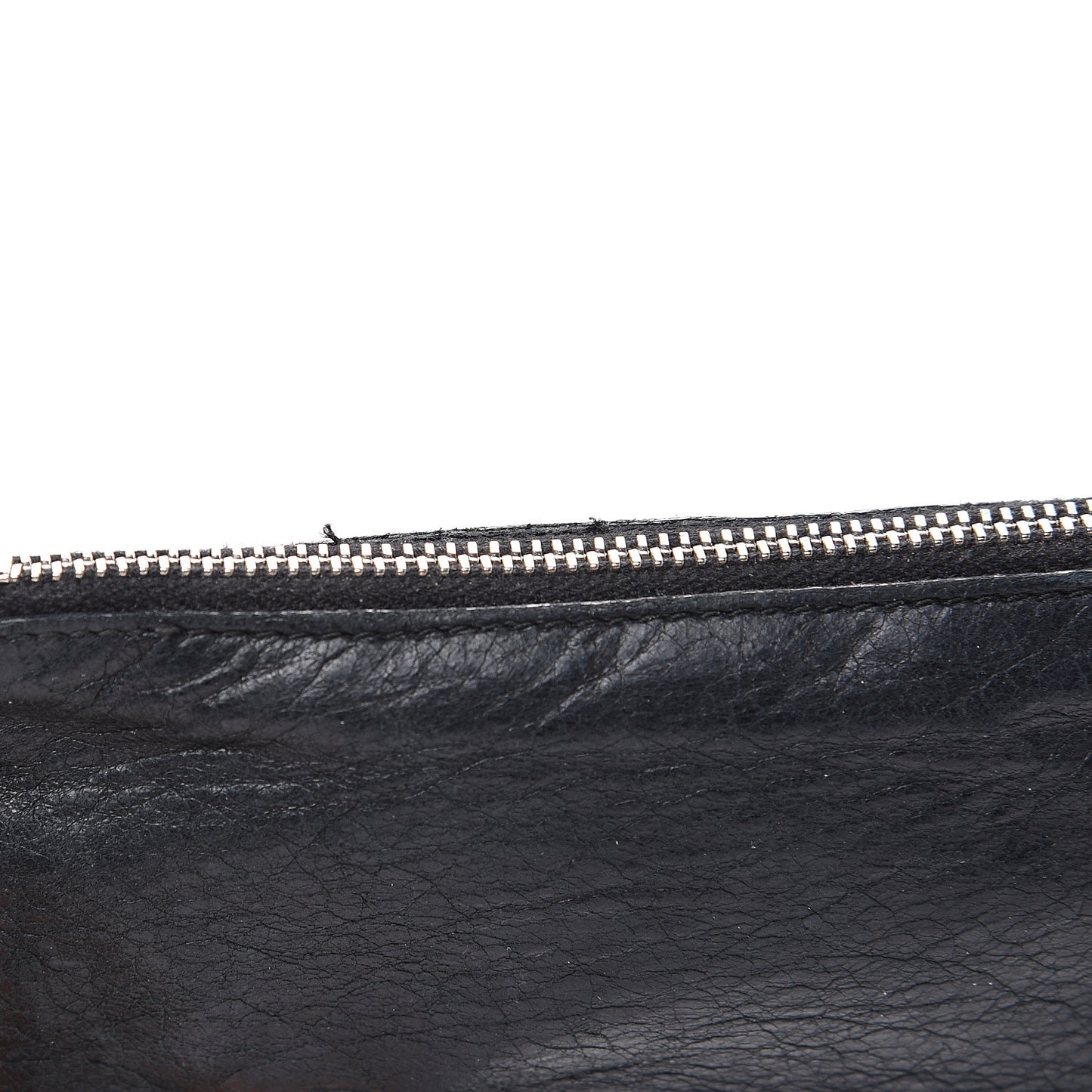 Agneau Giant 12 Silver Hardware M Porte-Monnaie Coin Purse Black