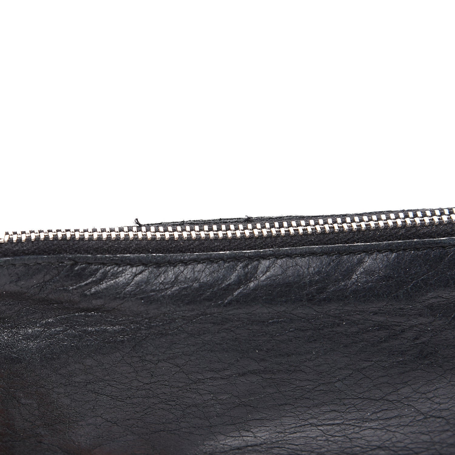 Balenciaga Agneau Giant 12 Silver Hardware M Porte-Monnaie Coin Purse Black 6 of 9