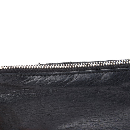 Balenciaga Agneau Giant 12 Silver Hardware M Porte-Monnaie Coin Purse Black 6 of 9