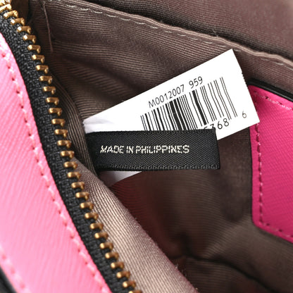 Marc Jacobs Saffiano Small Snapshot Camera Bag Pink 7 of 9