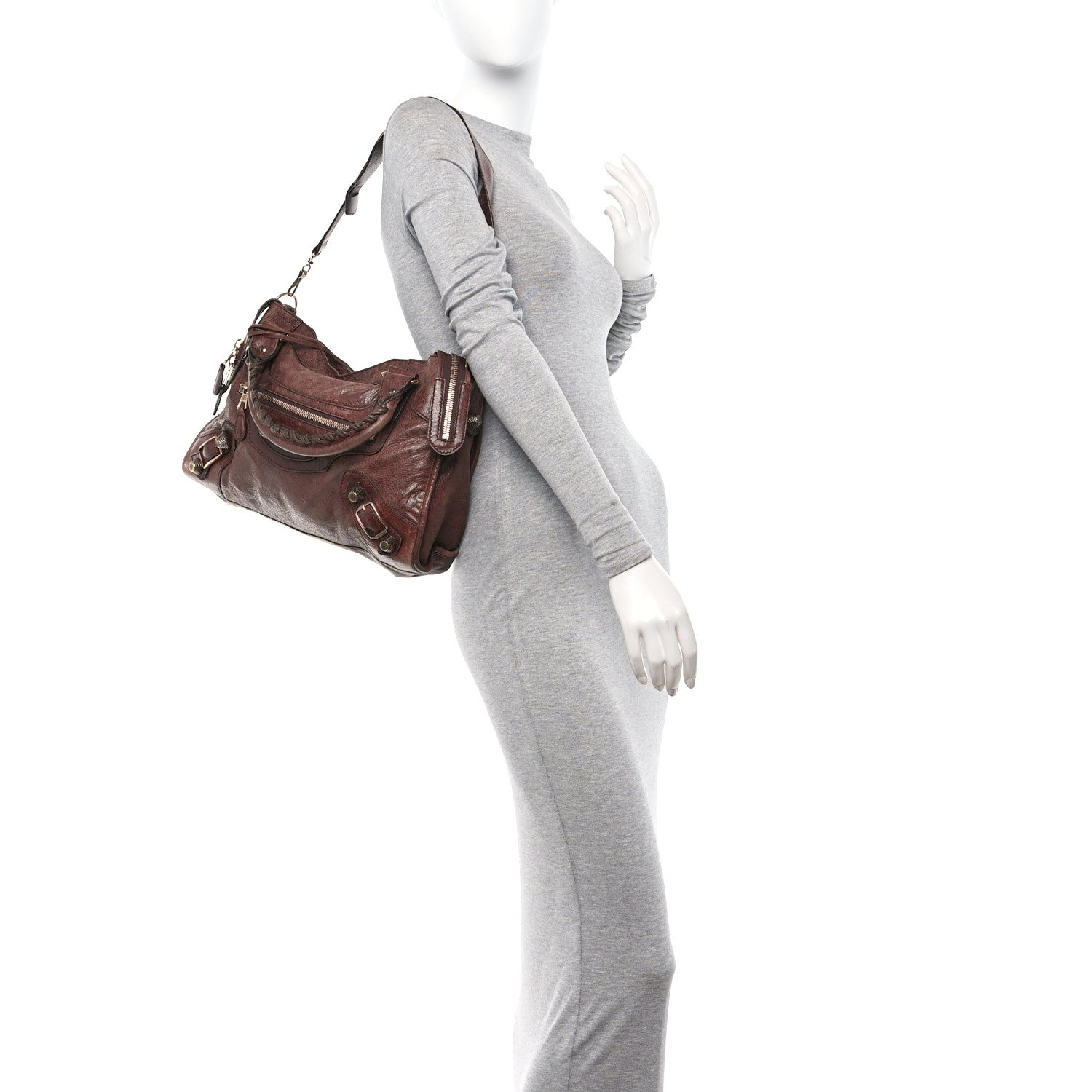 Balenciaga Agneau Giant 21 Gold Hardware City Castagna 2 of 12