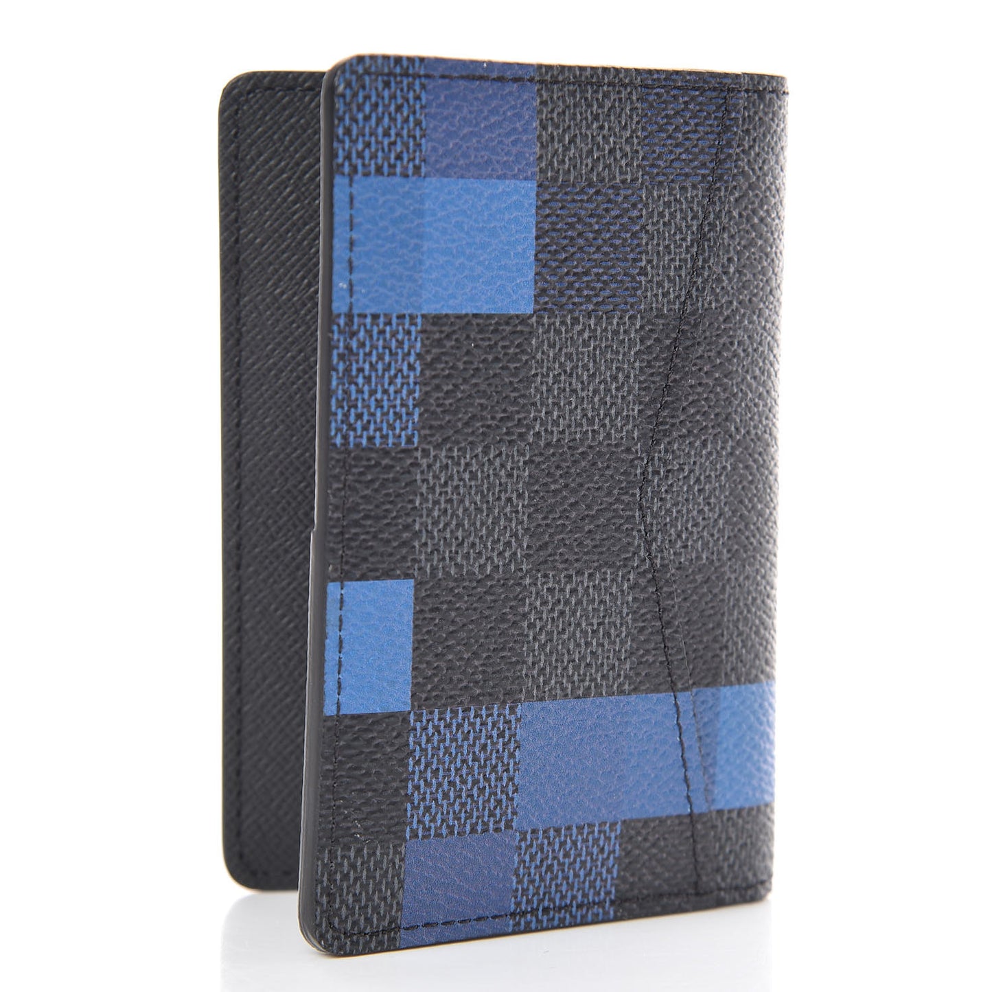 Damier Graphite Pixel Pocket Organizer Blue