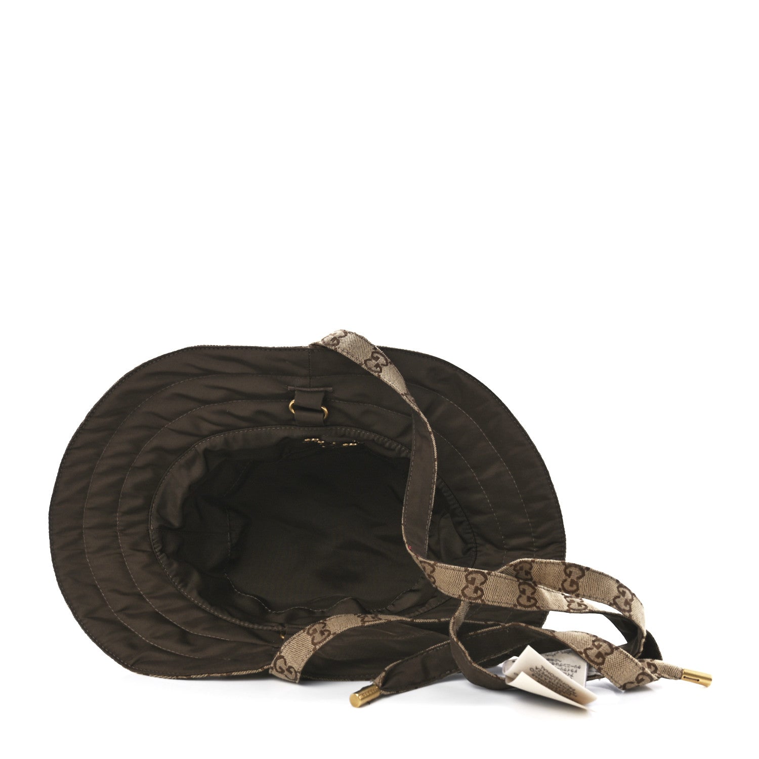 Gucci Canvas Monogram Reversible Bucket Hat Brown 6 of 14