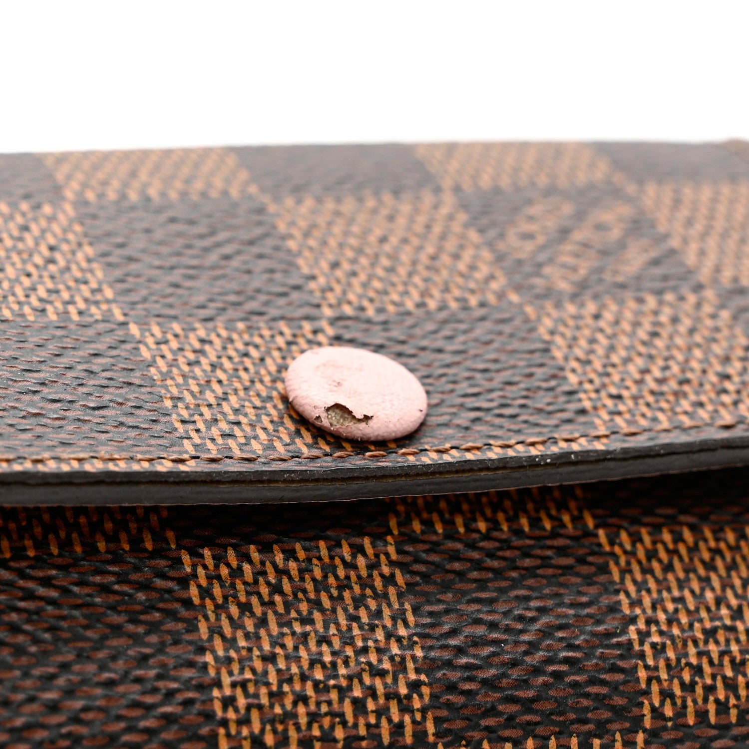 Louis Vuitton Damier Ebene Multicles 6 Key Holder Rose Ballerine 7 of 9