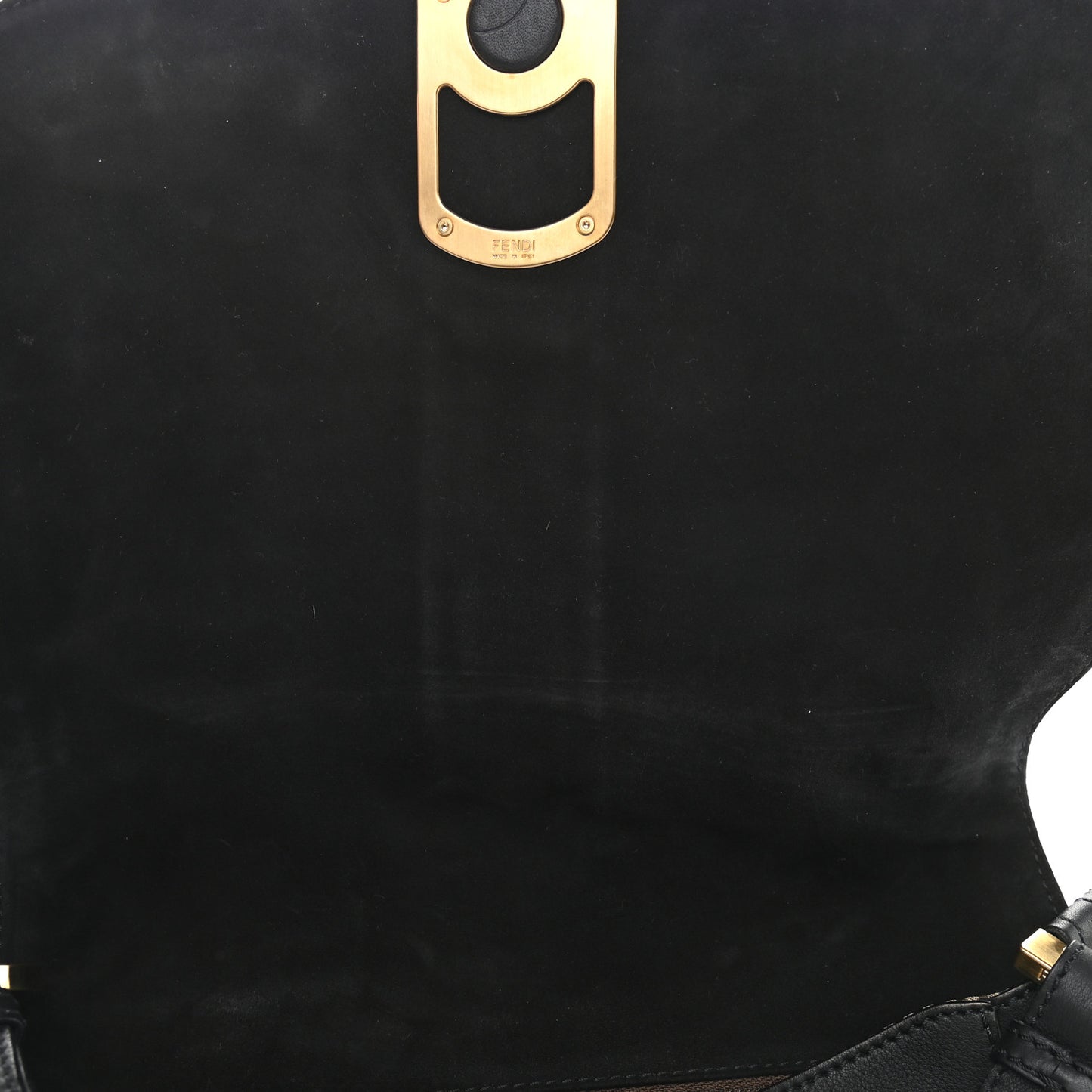 Vitello Dolce Marmol Anna Shoulder Bag Black