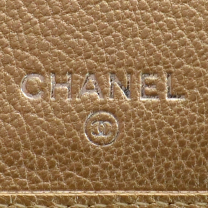 Chanel Large Flap Wallet Metallic 7 of 10