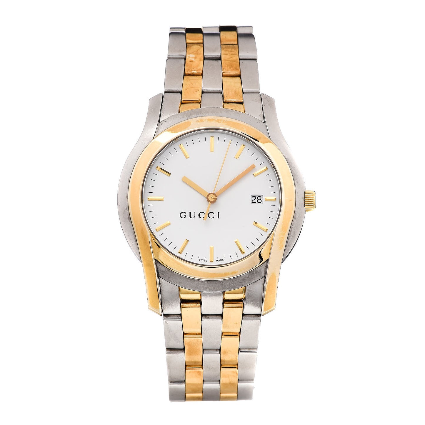 Stainless Steel 38mm 5500XL Two Tone Quartz Watch