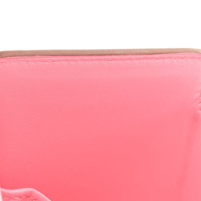 Hermes Epsom Cinhetic Boxy Top Handle Bag Rose Confetti 10 of 12
