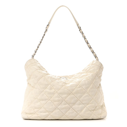 Chanel Calfskin Ultimate Stitch Shopping Tote White 1 of 14