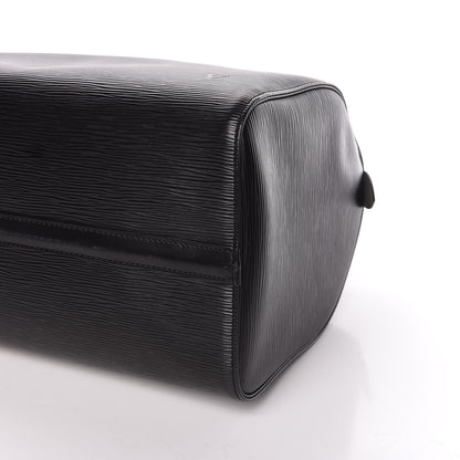 Louis Vuitton Epi Speedy 35 Black 6 of 15
