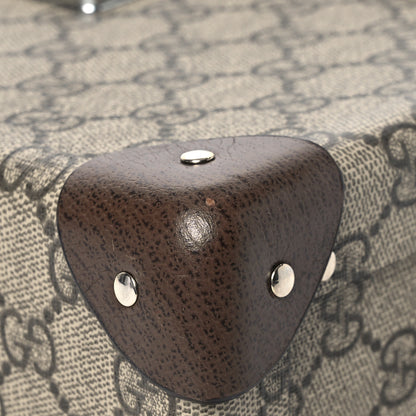 Gucci GG Supreme Monogram Globe-Trotter Beauty Case Brown 11 of 15