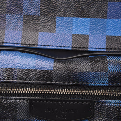 Louis Vuitton Damier Graphite Pixel Josh Backpack Blue 8 of 8